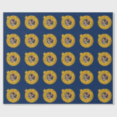 パーソナライズな写真のクリスマスはあなた専有物を作成します ラッピングペーパー (フラット)