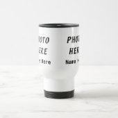 パーソナライズな写真のコーヒータンブラー トラベルマグ (中央)