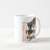 パーソナライズな写真のマグ コーヒーマグカップ (正面右)