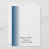 パーソナライズな写真の第1誕生日の招待状 招待状 (裏面)