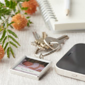 パーソナライズな写真の記念品Keychain キーホルダー (側面)