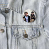 パーソナライズな写真ボタン 缶バッジ (インサイチュ)