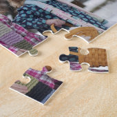 パーソナライズな写真家族のパズル ジグソーパズル (側面)