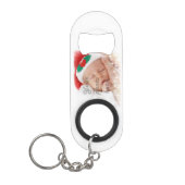 パーソナライズな写真 キーホルダー栓抜き (正面)
