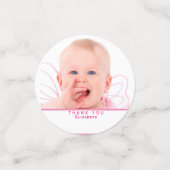 パーソナライズな写真 コンフェッティ (スモール正面)