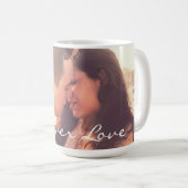 パーソナライズな写真 コーヒーマグカップ (正面右)