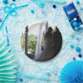 パーソナライズな写真 ペーパープレート (パーティー)