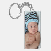 パーソナライズな写真Keychain キーホルダー (正面左)