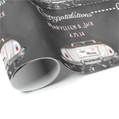 パーソナライズな包装紙を結婚する黒板 ラッピングペーパー (ロールコーナー)