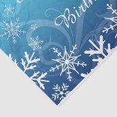 パーソナライズな北極によって凍っていられている雪の吹きだまり 薄葉紙 (詳細)