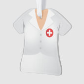 パーソナライズな医学のクリスマスの休日のオーナメント オーナメント (正面)