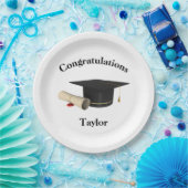 パーソナライズな卒業パーティーの紙皿- GC ペーパープレート (パーティー)