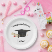 パーソナライズな卒業パーティーの紙皿- GC ペーパープレート (パーティー)