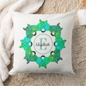 パーソナライズな卵巣癌の認識度の枕 クッション (ブランケット)