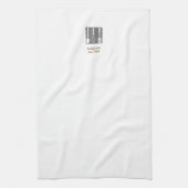 パーソナライズな台所タオル キッチンタオル (縦)