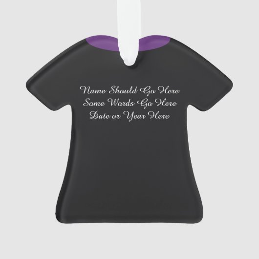 パーソナライズな司祭のクリスマスの休日のオーナメント オーナメント (裏面)