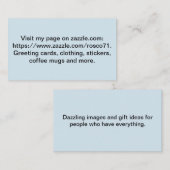 パーソナライズな名刺 名刺 (正面/裏面)