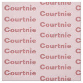 パーソナライズな名前 ファブリック (見本)