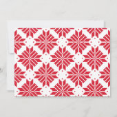 パーソナライズな喜びのクリスマスの休日を望みます シーズンカード (裏面)