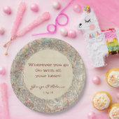 パーソナライズな地図のプレート ペーパープレート (パーティー)