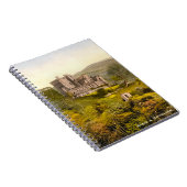 パーソナライズな城のキャンベルドルスコットランド ノートブック (右側)