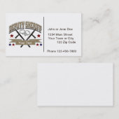 パーソナライズな執行官代理 名刺 (正面/裏面)