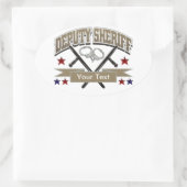 パーソナライズな執行官代理 楕円形シール (バッグ)