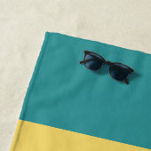 パーソナライズな夏のお祝い ビーチタオル (インサイチュ)