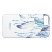 パーソナライズな夢のキャッチャーはiphoneカバーに羽をつけます Case-Mate iPhoneケース (裏面(横))