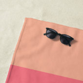 パーソナライズな夢色 ビーチタオル (インサイチュ)