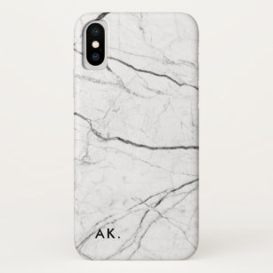 パーソナライズな大理石のiPhone Xの場合 の穹窖 iPhone X ケース