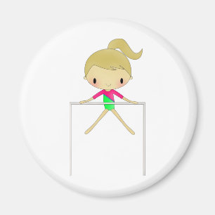 パーソナライズな女の子体操の服装及び付属品 マグネット