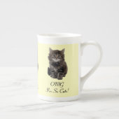 パーソナライズな子ネコのマグ ボーンチャイナマグカップ (右)