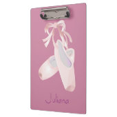 パーソナライズな子供のバレエ クリップボード (左)