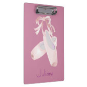 パーソナライズな子供のバレエ クリップボード (右)