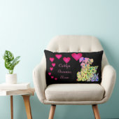 パーソナライズな子供の就寝時間の祈りの言葉の枕 ランバークッション (椅子)