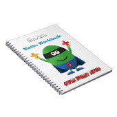 パーソナライズな子供の数学のワークブック ノートブック (右側)