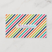 パーソナライズな子供の雑用のパンチカード ロイヤリティカード (裏面)