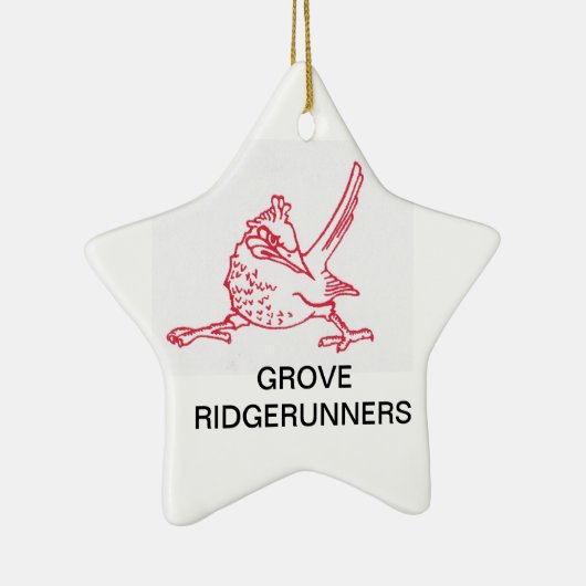 パーソナライズな学校のオーナメント セラミックオーナメント (右)