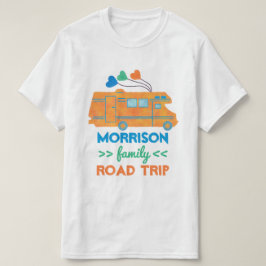 パーソナライズな家族の遠征の休暇のキャンピングカーRV | Tシャツ