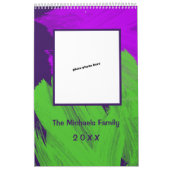 パーソナライズな家族写真2019の壁掛けカレンダー カレンダー (カバー)