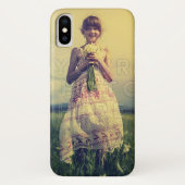 パーソナライズな家族写真|容易なDIYの盛り土のテンプレート Case-Mate iPhoneケース (裏面)