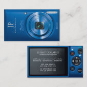 パーソナライズな密集したデジタルカメラのカメラマン 名刺 (正面/裏面)