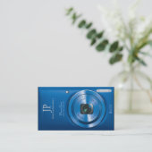 パーソナライズな密集したデジタルカメラのカメラマン 名刺 (スタンド正面)