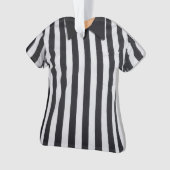 パーソナライズな審判員のクリスマスの休日のオーナメント オーナメント (正面)