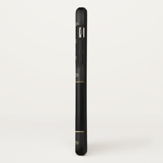 パーソナライズな山羊座の(占星術の)十二宮図の印 Case-Mate iPhoneケース (裏面/左)