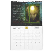 パーソナライズな弁護士のための請求可能な年- カレンダー (3月 2027)