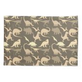 パーソナライズな恐竜 枕カバー (裏面)