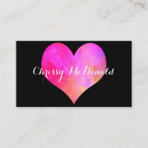 パーソナライズな情報の水彩画のハート