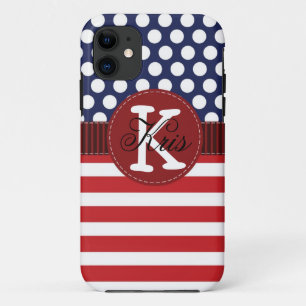 パーソナライズな愛国心が強いアメリカのiPhoneの場合 iPhone 11 ケース